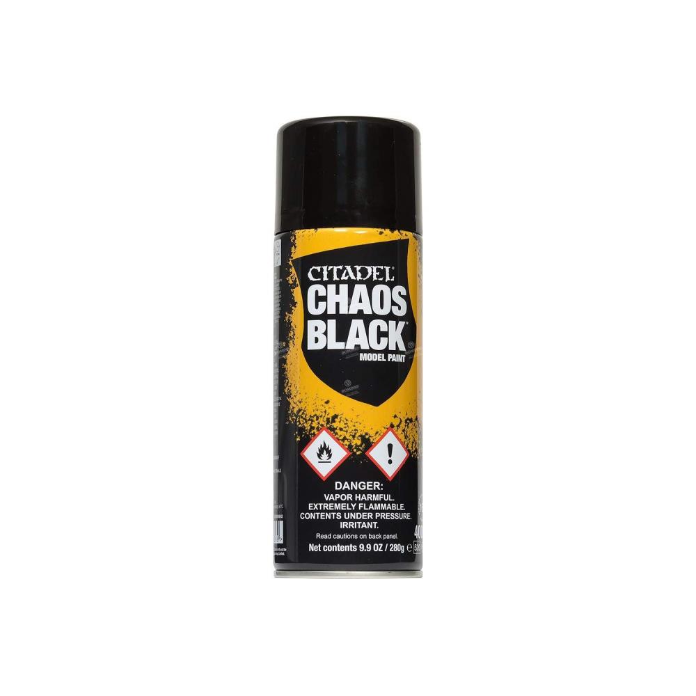 62-02-51 Citadel Color CHAOS BLACK SPRAY