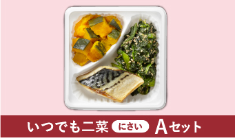 ☆いつでも二菜(にさい)Ａセット