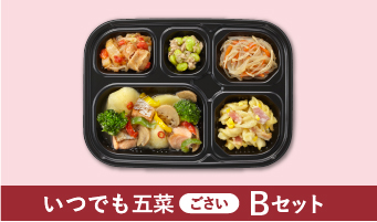 いつでも五菜（ごさい） Bセット