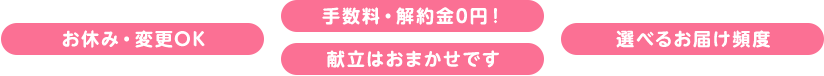 定期特典