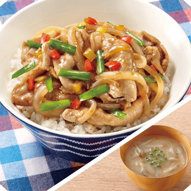PAKUMOGU 2026年7月21日(火)4種野菜の豚丼 | 【公式】PAKU MOGU