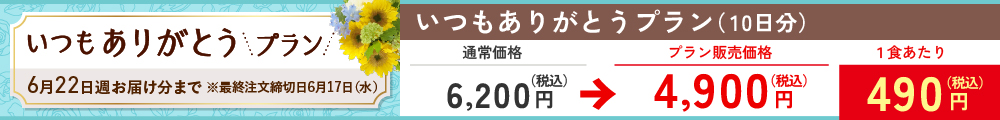 いつもありがとうプラン　まごころ小箱