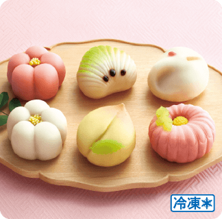 華やかな上生菓子（6種入）（練りきり）