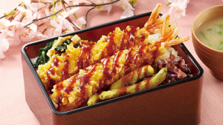 春の大海老天重