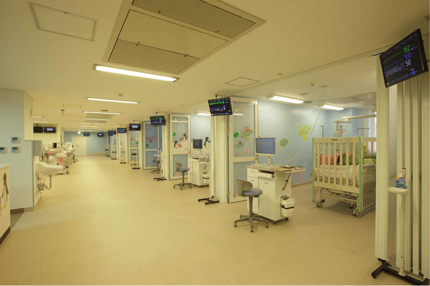 小児科PICU（小児専用のICU）