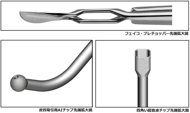 核分割器具と吸引器具（画像：赤星先生提供）