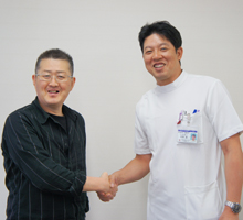 串田さんと岩本先生