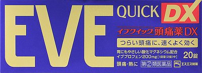 画像：イブクイック頭痛薬DXのパッケージ写真。