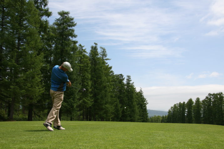 Golfer Ian Mac Kenzie Photo Luke Hurford