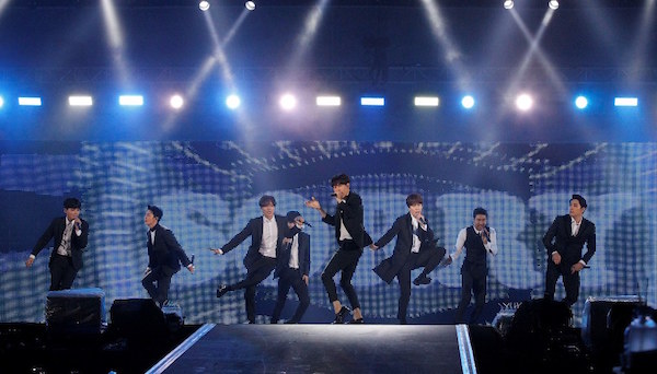 a-nation stadium fes.東京公演 8月29日 SUPER JUNIOR