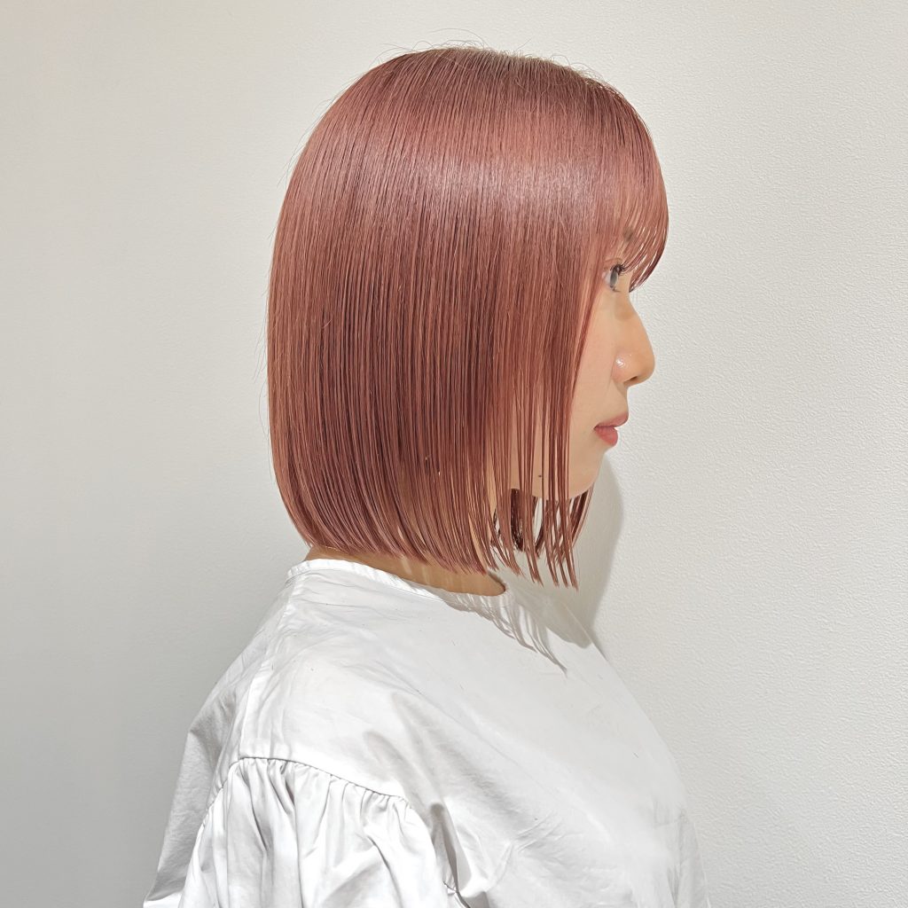 pink beige | オルディーブブランド ヘアカラーデジタルサイト「カラデジ」