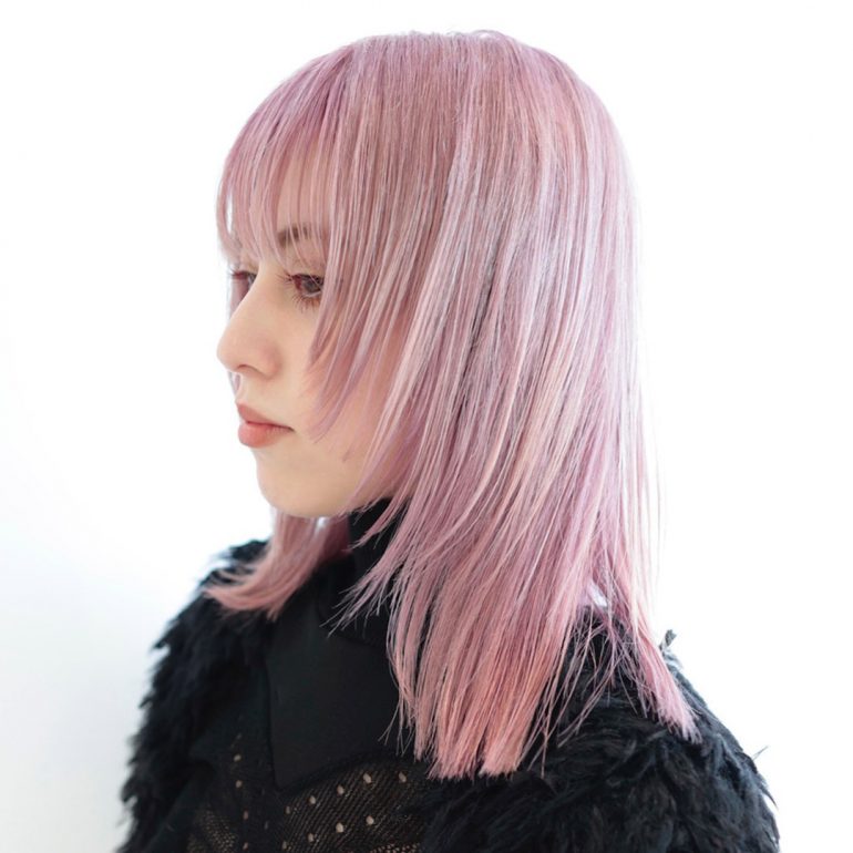 ベビーピンクミンク　ノーカラーショートケープ 出産祝い