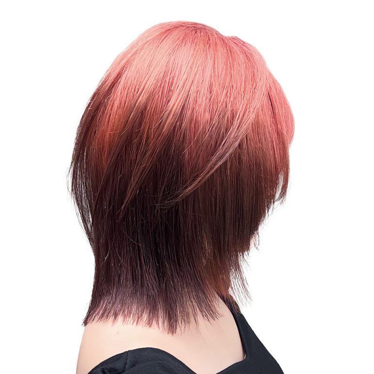 サーモンピンクとピンクブラウンのルーツカラー | オルディーブ