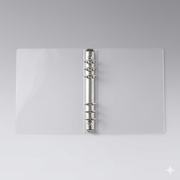 A5クリアファイルも入る！「A5ワイド」サイズの丈夫な6リングバインダー