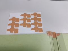 フラットファイル補強シール