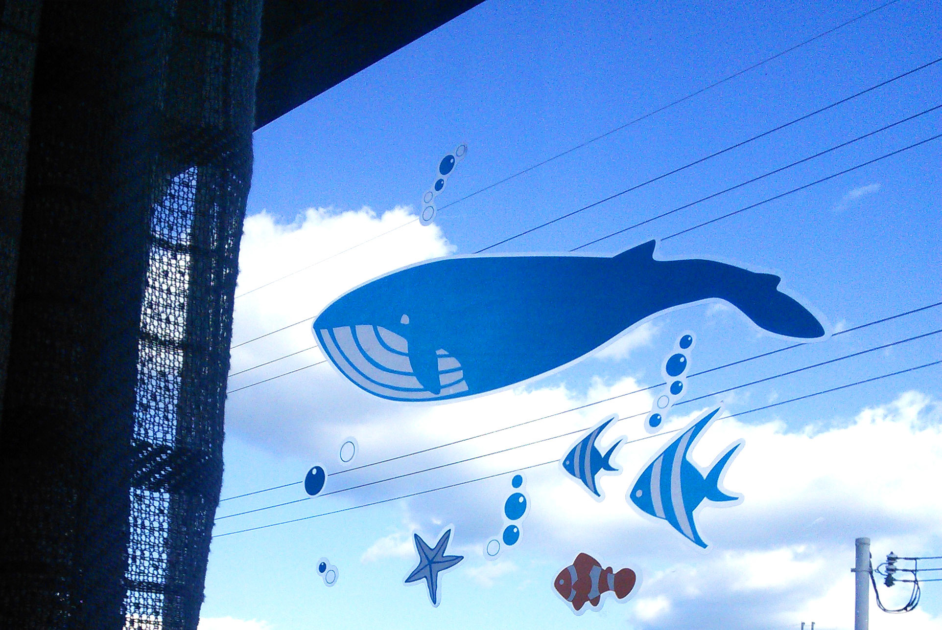 ウォールステッカー水族館