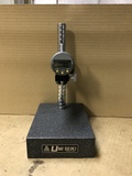 新品 石製ダイヤルスタンド デジタルダイヤルゲージ付