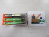 TR190111 エンドミル(1山) NS/日進工具 1山3本セット
