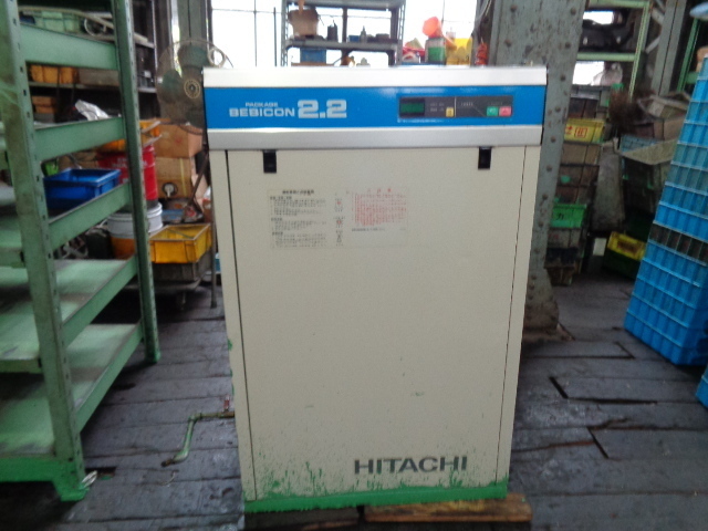 2.2KEコンプレッサー 日立 PB-2.2X5 中古 ｜ ものづくりオークション