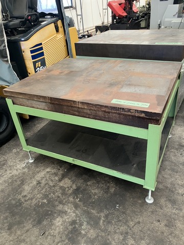 【引取限定】台付き定盤 900×1200×770_画像1