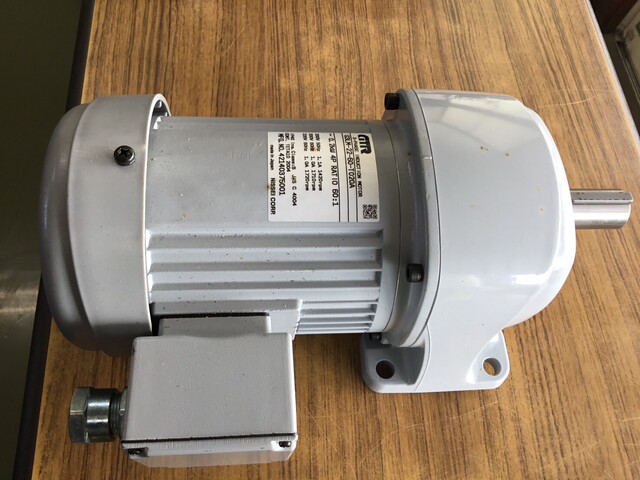 インダクションギアモーター ニッセイ GTR G3LM-22-60-T020A_画像1