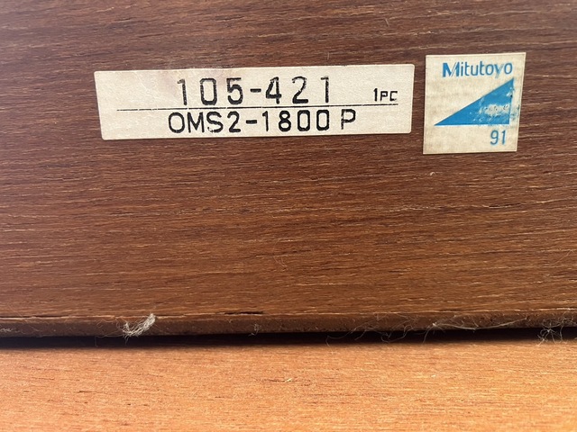 【引取限定】マイクロメーター ミツトヨ 105-421 OMS2-1800P_画像2