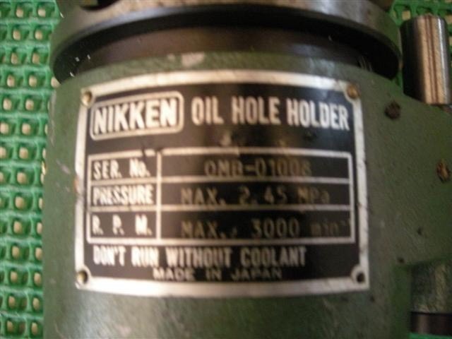 サイドロック型オイルホールホルダ 日研 BT50-SLO-25-150_画像2