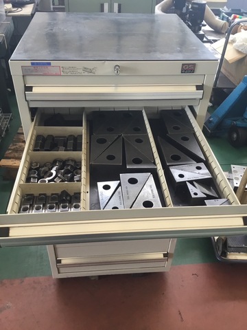 キャビネット OS(大阪製罐) 590×580×1100 7段_画像6