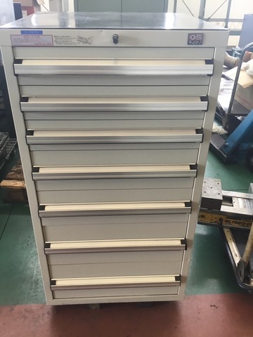 キャビネット OS(大阪製罐) 590×580×1100 7段_画像8