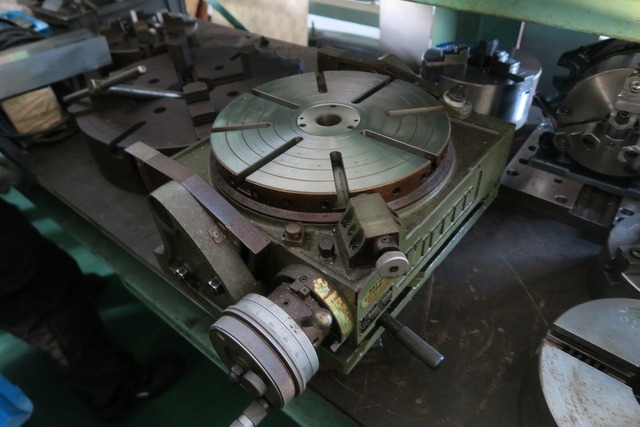 傾斜円テーブル 日研 NST-300H_画像2