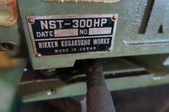 傾斜円テーブル 日研 NST-300H_画像3