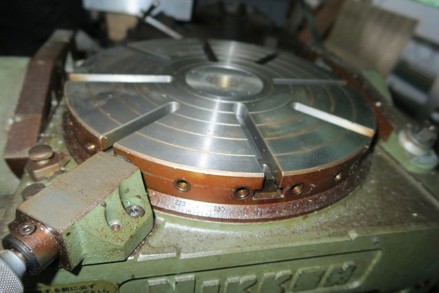 傾斜円テーブル 日研 NST-300H_画像4