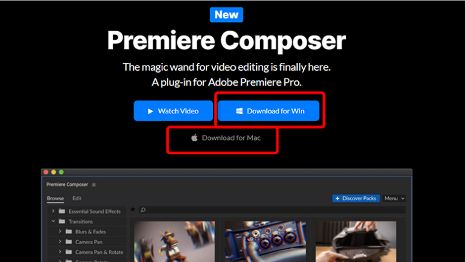 Premiere Pro オススメのプラグイン Premiere Composerの使い方 モブニコミウドン