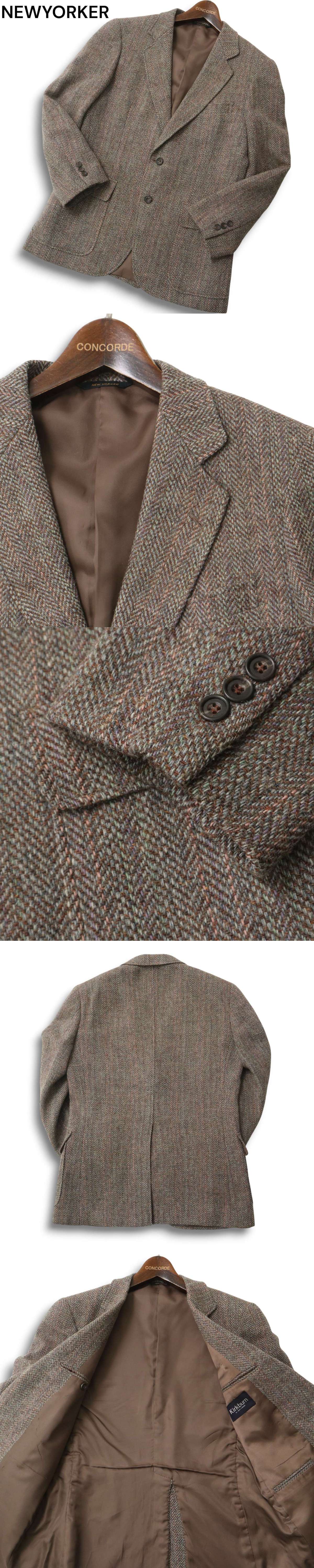 Kirkburn by NEWYORKER ニューヨーカー 秋冬☆ ウール ツイード 
