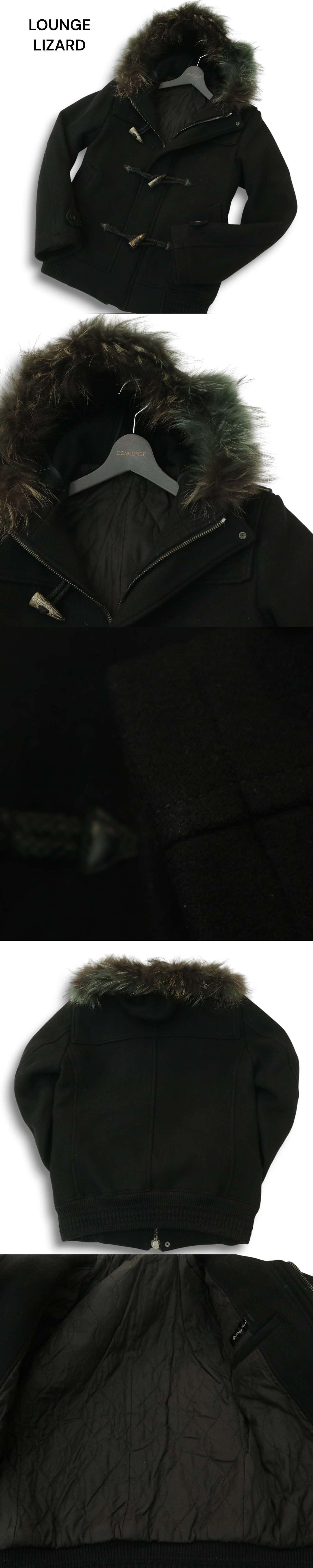 LOUNGE LIZARD ラウンジリザード リアルファー☆ 中綿