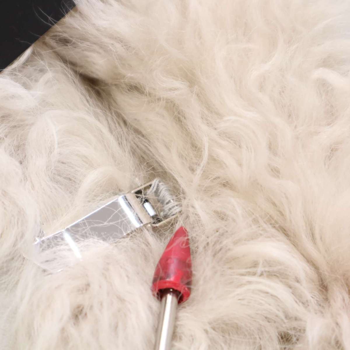 【新品 未使用】 agnes b. アニエスベー SPECIAL 裏地ファー♪ 高級 リアル ムートン コート Sz.36　レディース フランス製　D1T01603_A#N