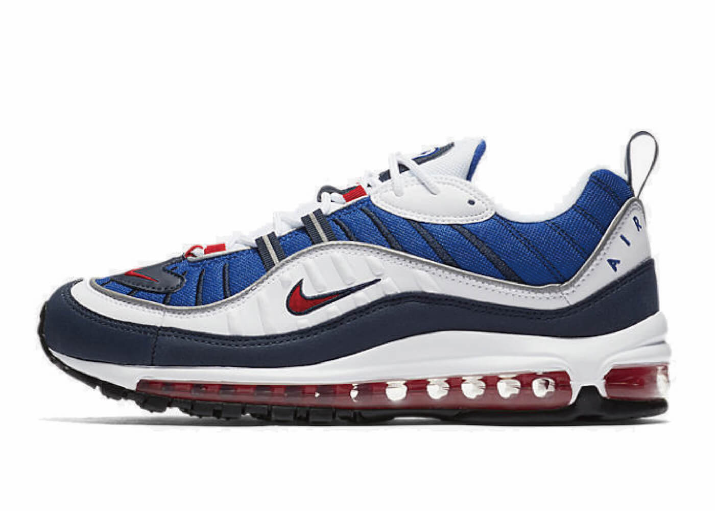AIR MAX 98 WHITE/UNIVERSITY RED-OBSIDAN (2018)の写真
