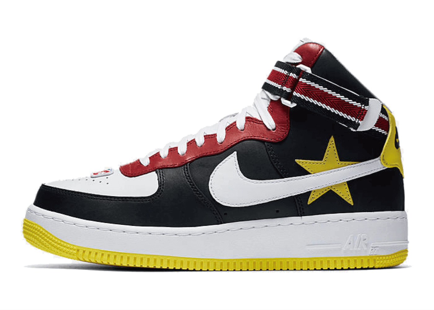 RICCARDO TISCI × NIKELAB AIR FORCE 1 HI "VICTORIOUS MINOTAURS 2ND” BLACK WHITEの写真