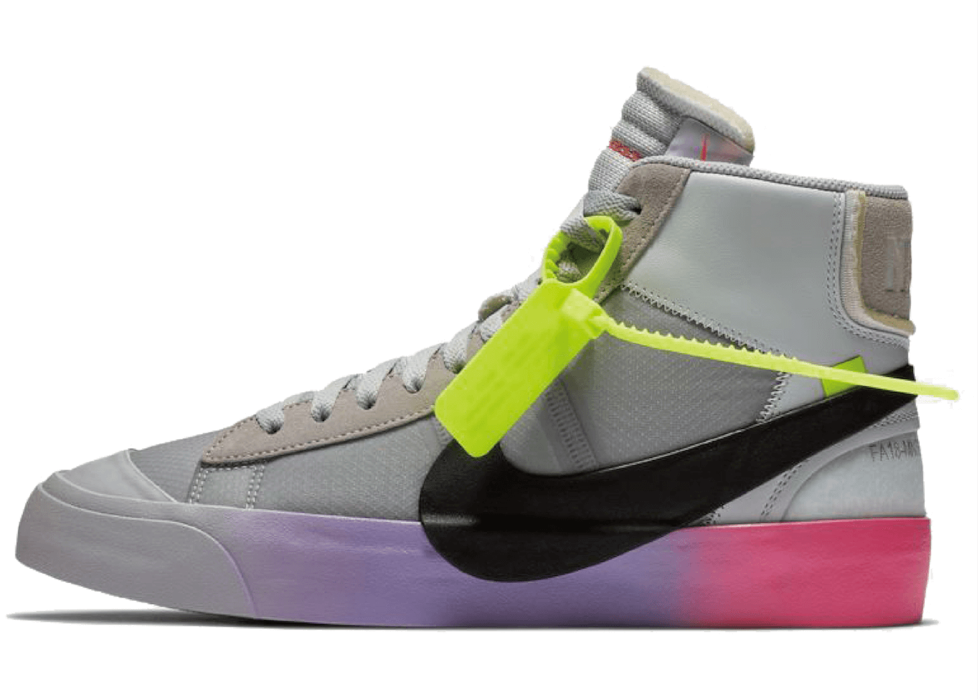 Nike Blazer Mid Off-White Wolf Grey Serena "Queen"の写真