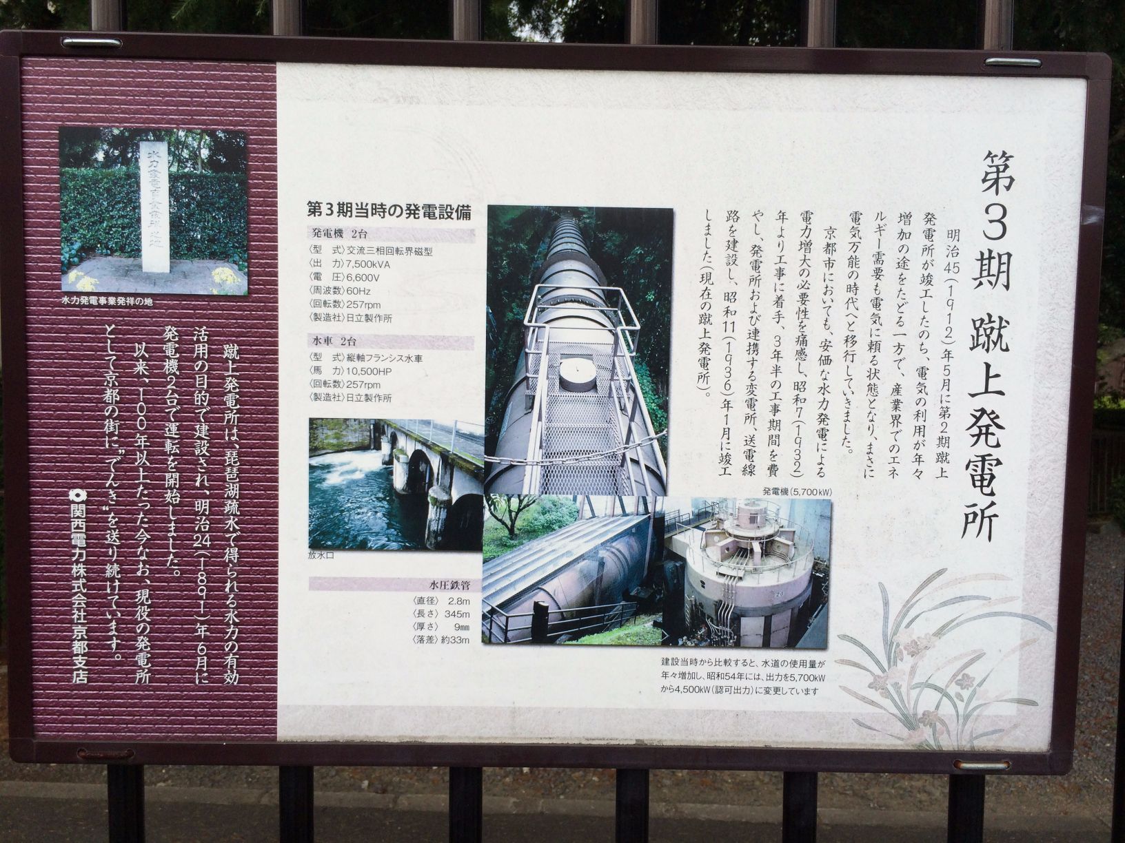 第3期 蹴上発電所 - Monumento(モニュメント)