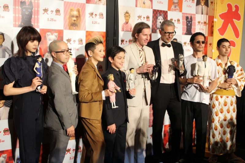 ウェス アンダーソン監督 世界中で一番来たかった場所 日本公開初日に感激 犬ヶ島 初日舞台挨拶レポート 映画がもっと面白くなる映画情報サイト ムビッチ