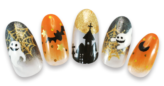 ハロウィン限定/ハロウィンネイル