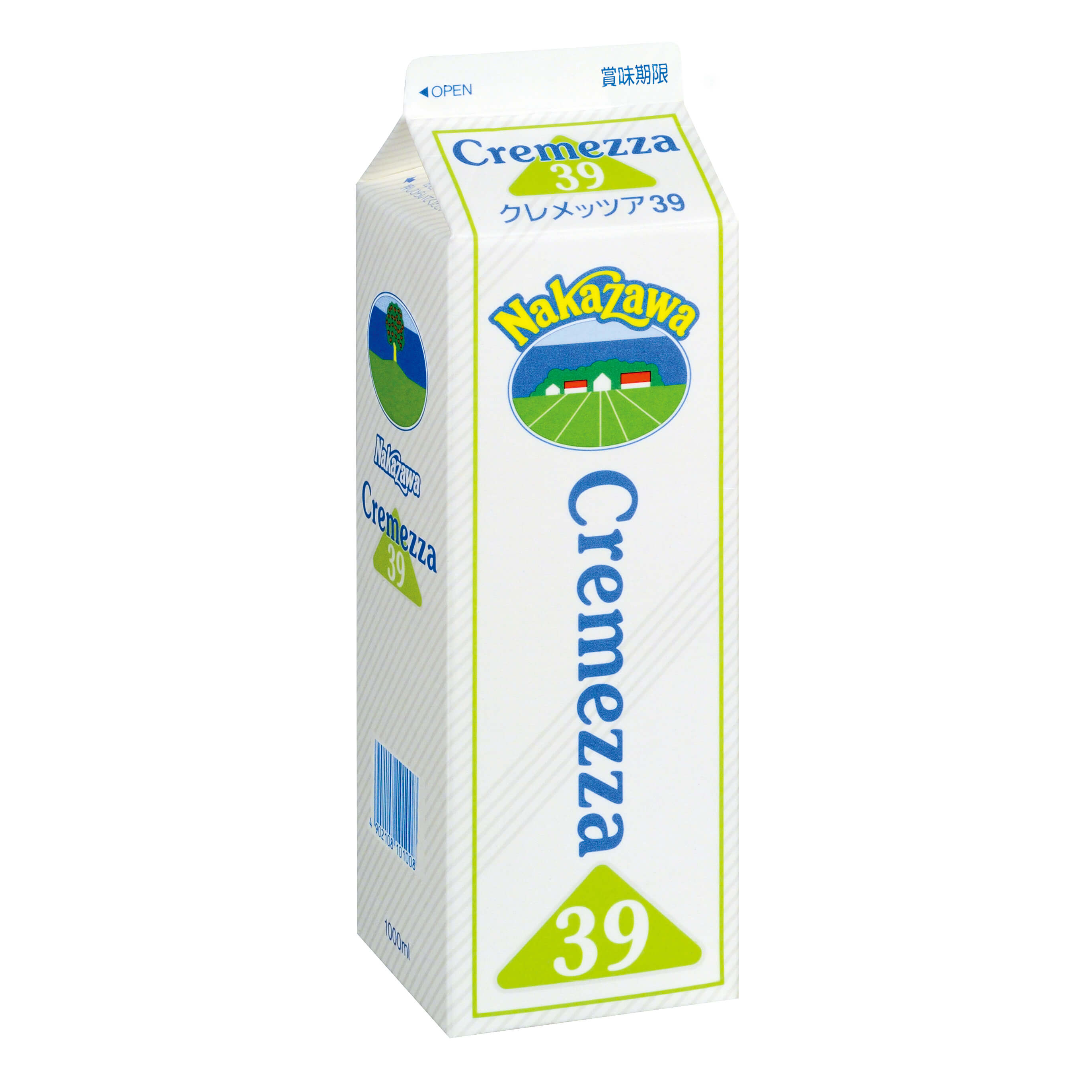 北海道フレッシュクリーム40%（1000ml）|中沢乳業 e-shop