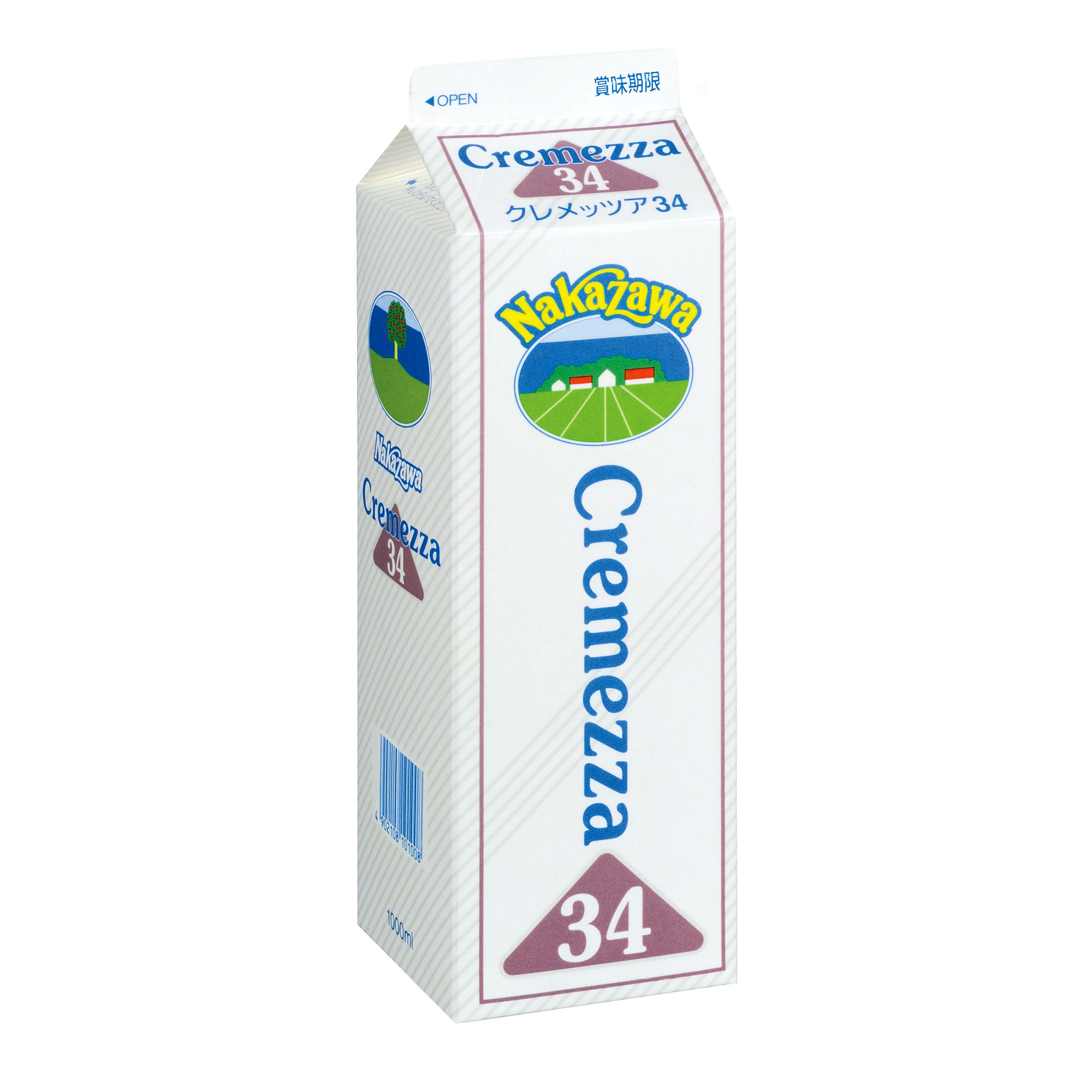 北海道フレッシュクリーム35%（1000ml）|中沢乳業 e-shop