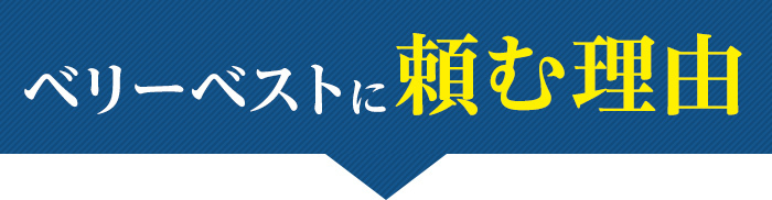 ベリーベストに頼む理由