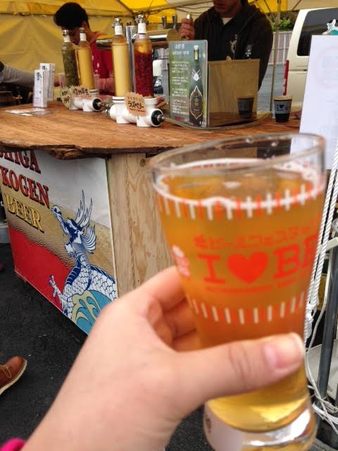 志賀高原ビールのラズベリー【ビール女子関西部始動！】地ビールフェスタin広島　２０１４