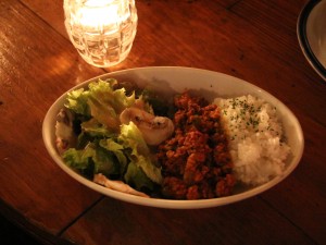 宇田川カフェ キーマカレー