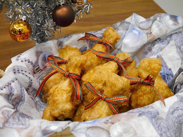 クリスマス　レシピ　フライドチキン