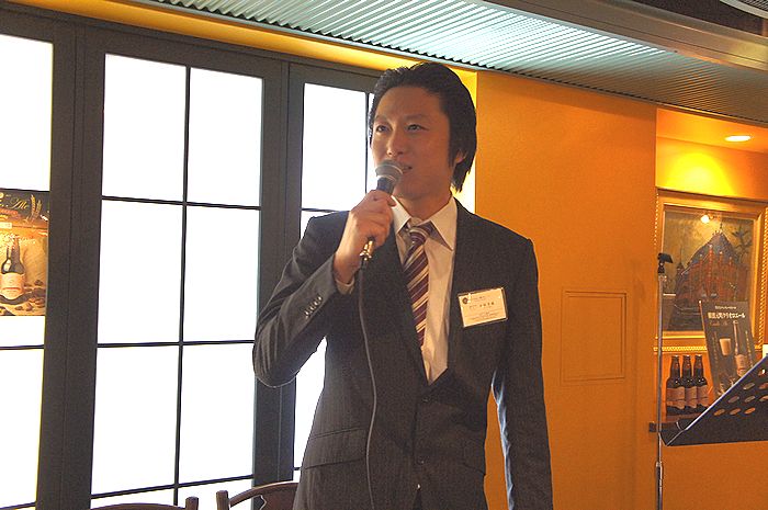 画像：横浜ビール醸造長五條氏