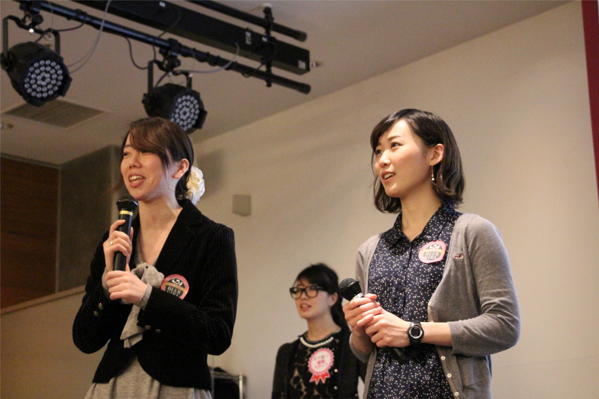 日本一楽しい100人女子会　iphone女子部　ビール女子